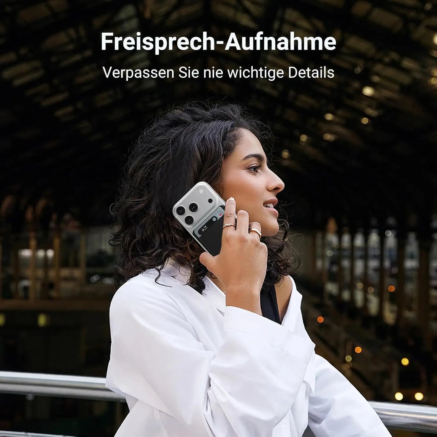 MECHEN 64GB AI Voice Recorder for Conference & Call