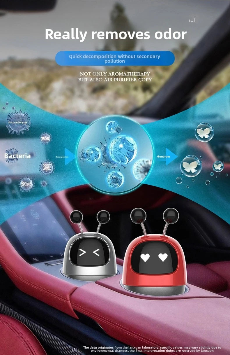 Car Interior Supplies Ornaments - Big Robot Car Perfume