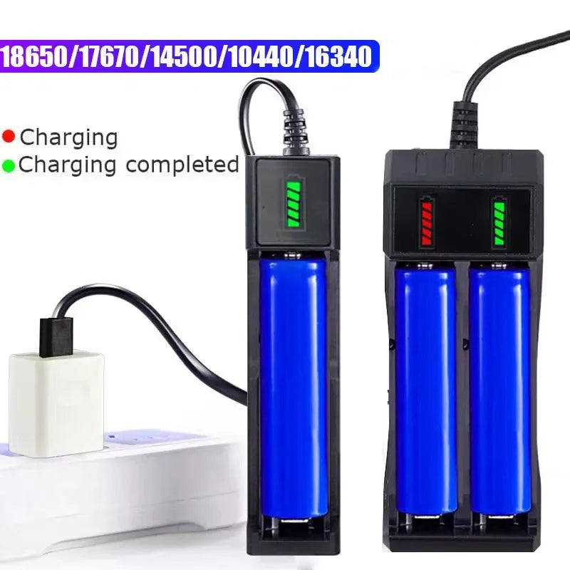 Battery Charger Rechargeable Lithium Battery USB Charger