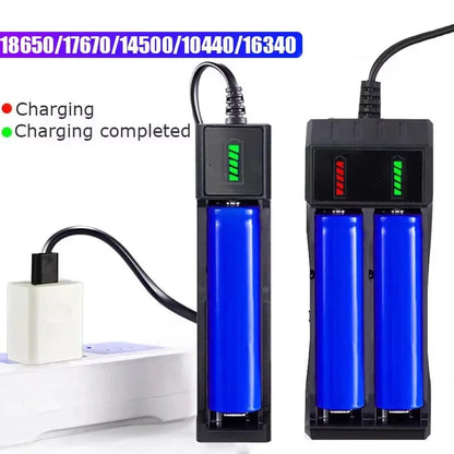 Battery Charger Rechargeable Lithium Battery USB Charger