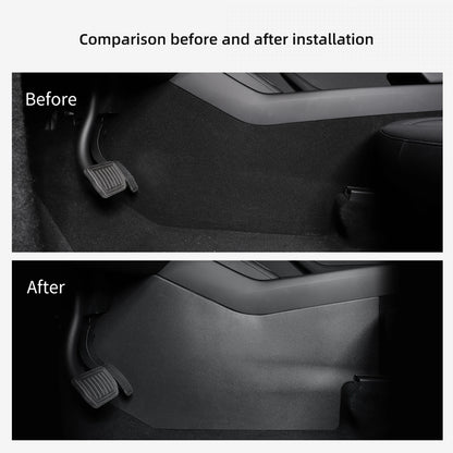 Car Central Control Side Anti Kick Pad Air Outlet