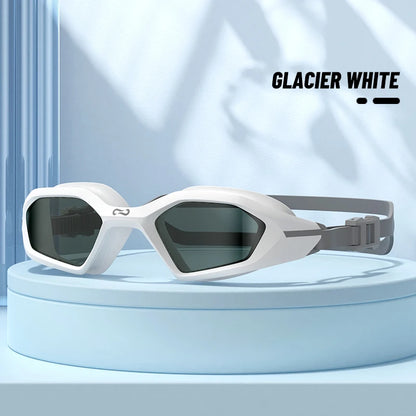 Professional Female Swimming Goggles Electroplate Swim Glasses
