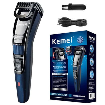 Kemei 0.5-10mm Adjustable Beard Hair Trimmer For Men