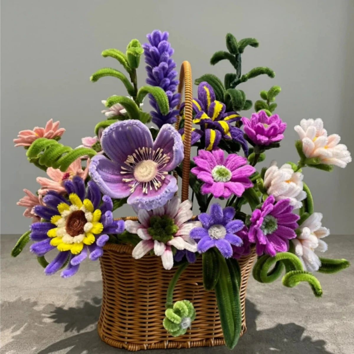 Multi-Colored Flower Making Kit Arts and Craft Supplies