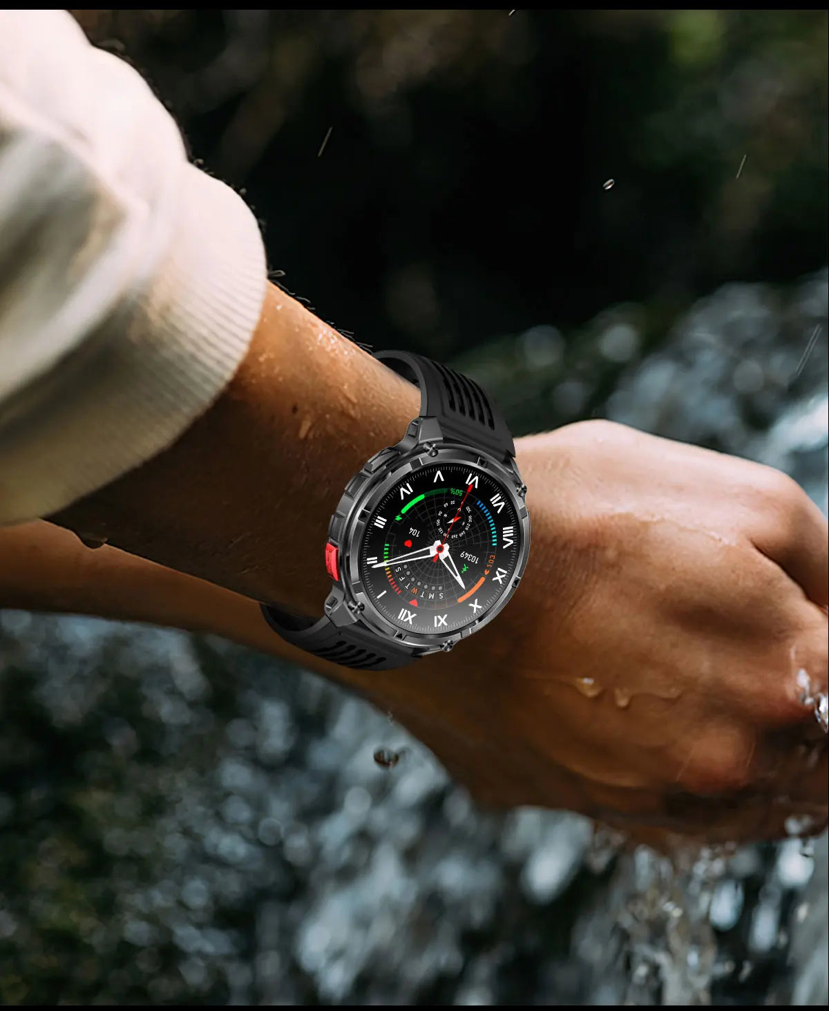 New T-Rex3 Pro 1100mAh Battery Smart Watch GPS Path