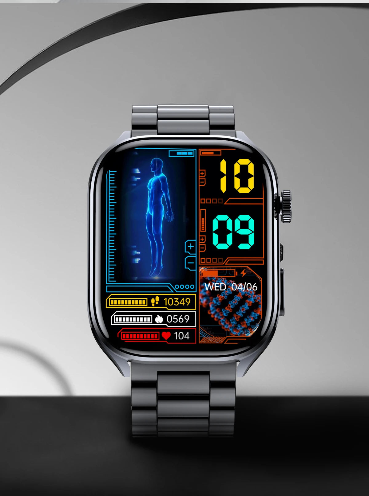 New AI Health Care Accurate detection ECG Smart Watch