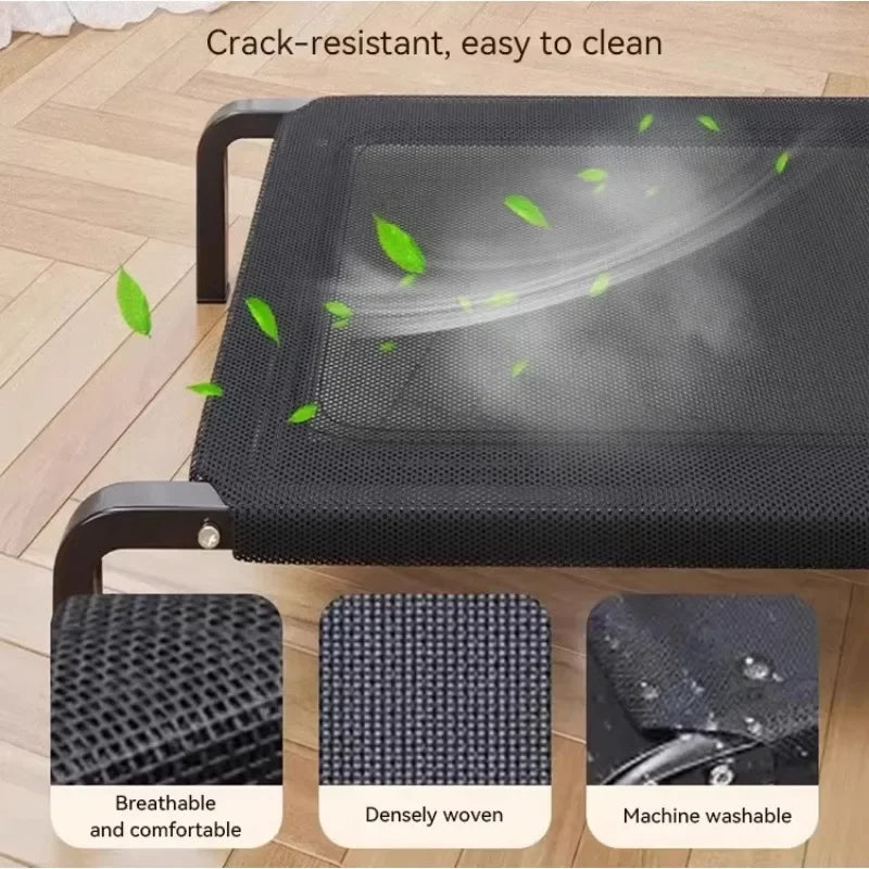 Foldable Dog House Bed for All Seasons Detachable Pet Bed