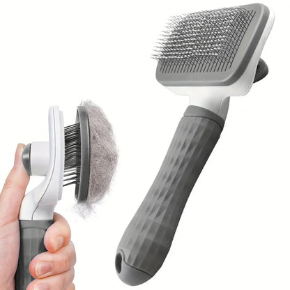 Self-cleaning Pet Hair Remove Comb Cat Slicker Brush