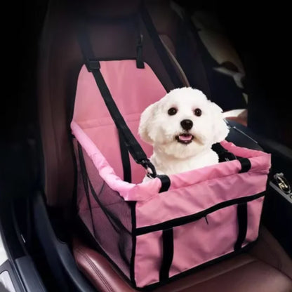 Dog Car Seat Cover Foldable Hammock Pet Harness Cat Bag Basket Stable