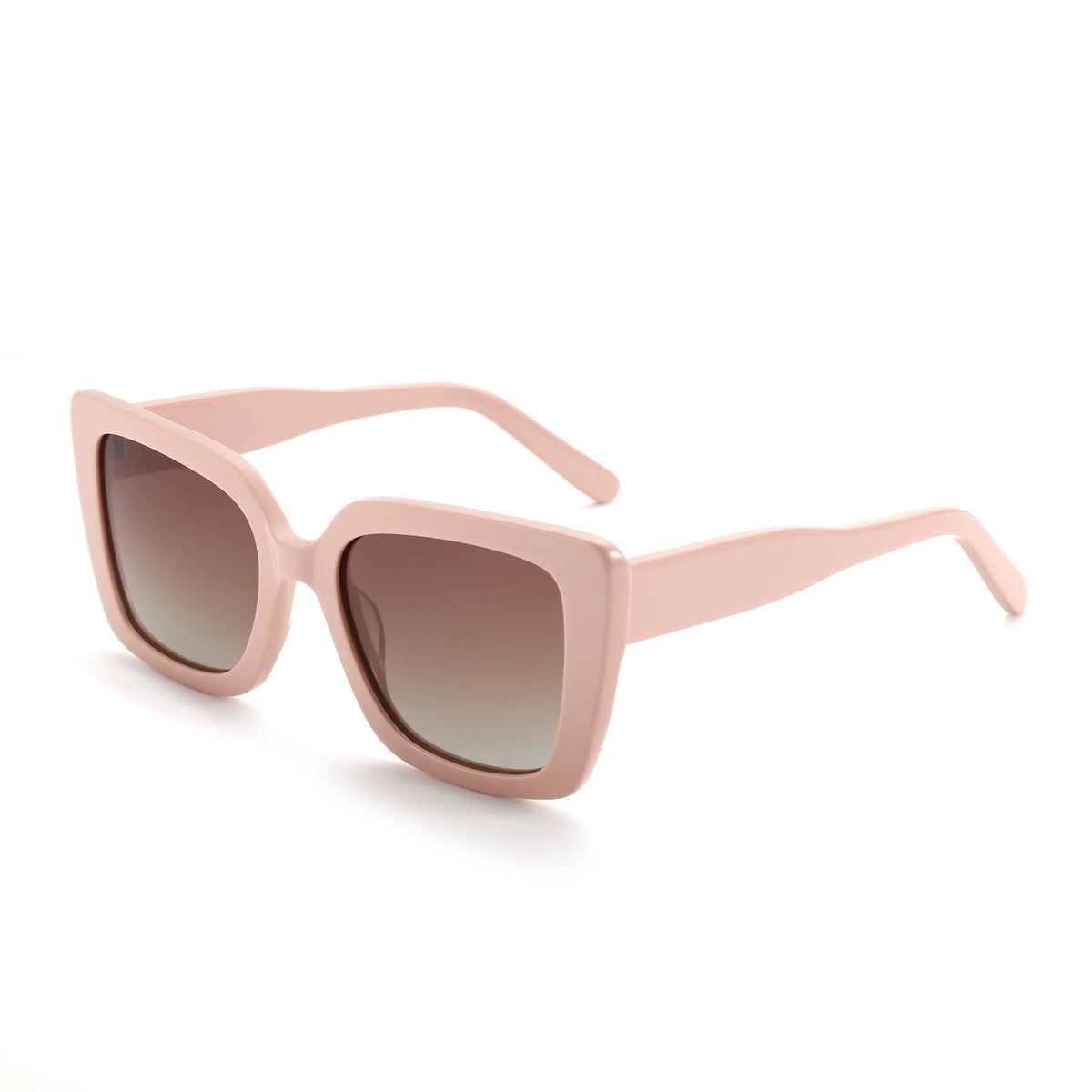 New Square Polarized Sunglasses Women Thick Frame