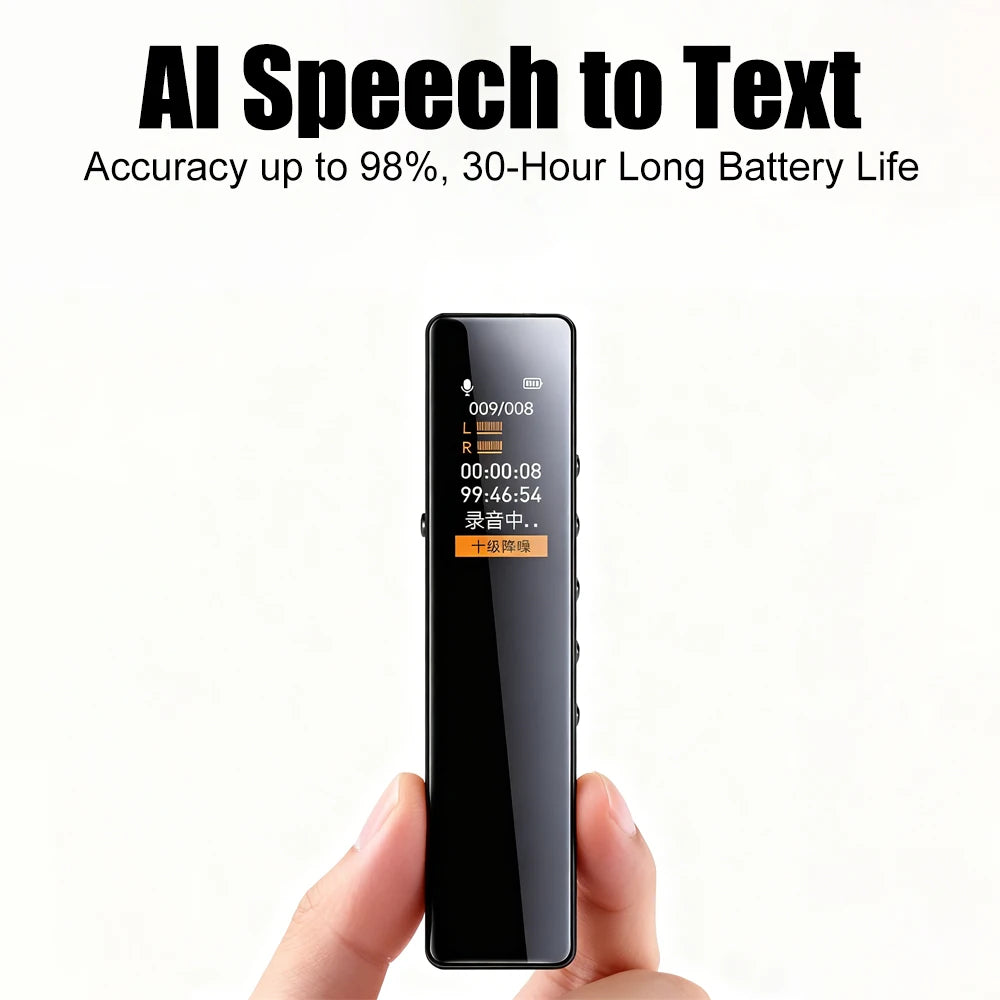 Famue AI Voice Recorder Real-Time Transcription Translation