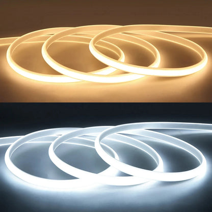 220V Led Strip with ON/OFF Switch Waterproof COB LED Strip