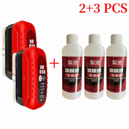 Car Glass Oil Film Remover Automotive Glass Sponge