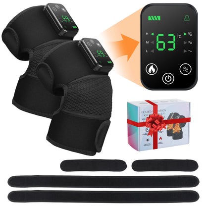 Electric Shoulder Massager Heating Pad Vibration Massage