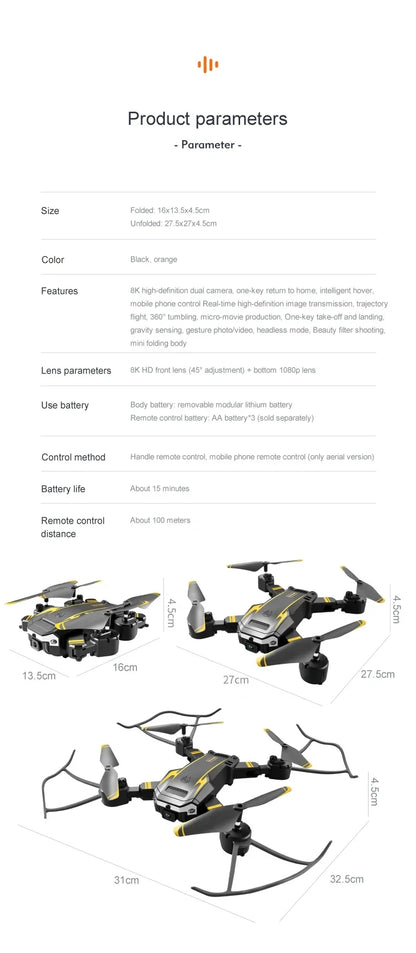 Outdoor G6 Drone 5G Professional 8K HD Aerial Photography