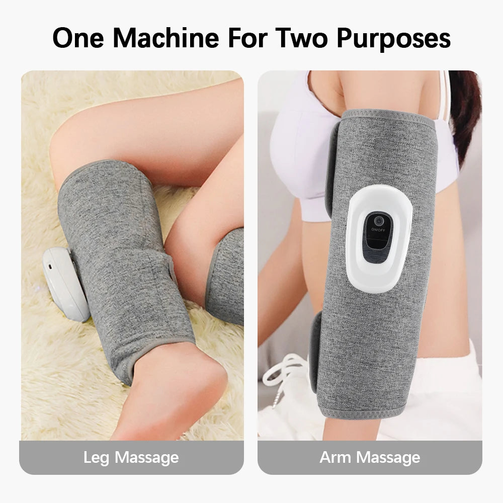 Eletric 360° Air Pressure Calf Massager Wireless Leg Massage