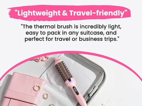 Thermal Brush Blowout Boost 1.5 inch Heated Round Brush