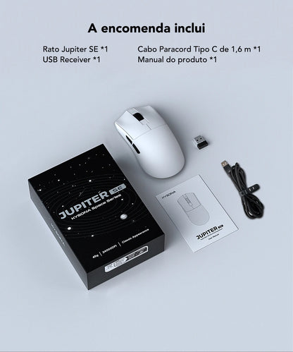 Tri-Mode Gaming Wireless Bluetooth Wired Mouse