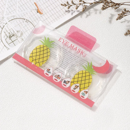 Fruit-Themed Gel Eye Mask – Hot & Cold Compress Pads