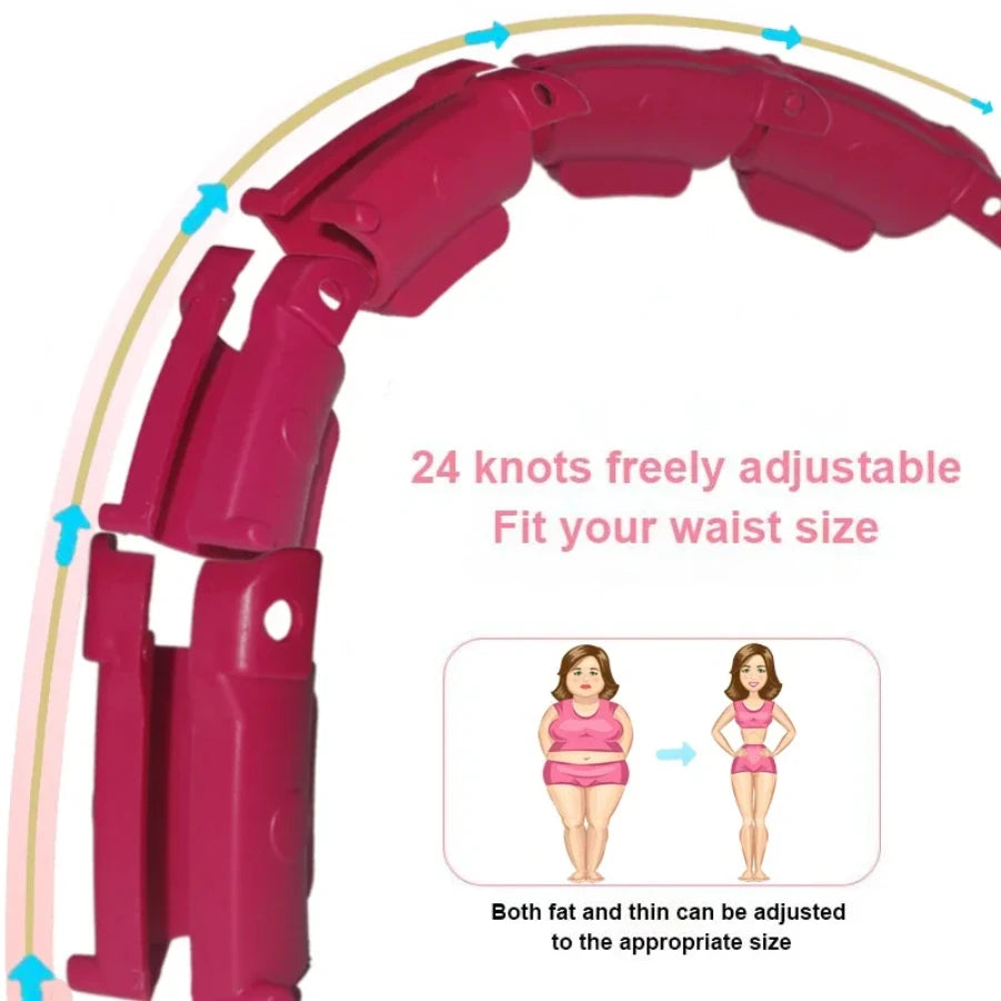 Weighted Sports Circle Hoops for Adults Weight Loss