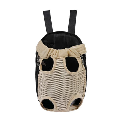 Adjustable Cat Carrier Bag Pet Double Shoulder Backpack
