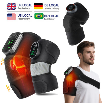 3-in-1 Heated Vibration Knee Massager