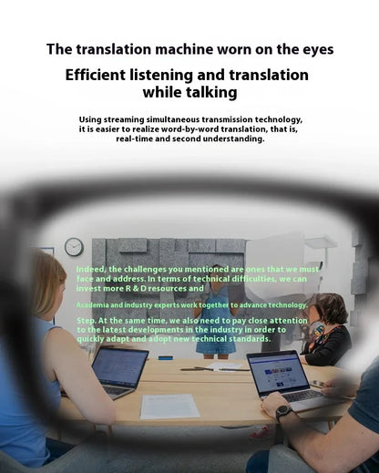 INMO Go2 Smart AR Translation Glasses Wireless AI Assistant