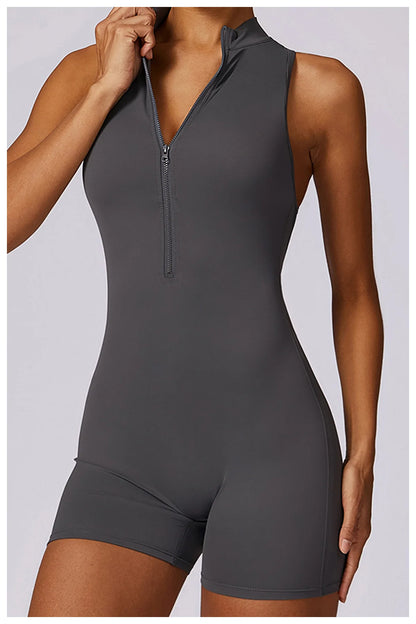 Scrunch Sports Overalls Gym Jumpsuit Women's Fitness