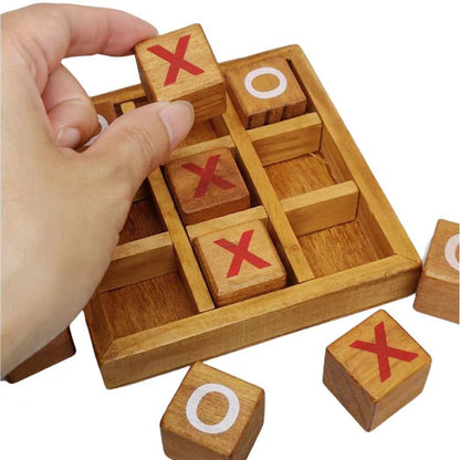 Classic Tic Tac Toe Strategic Board Game Night