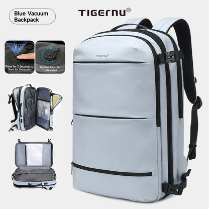 Tigernu Vacuum Compression Backpacks Men Travel