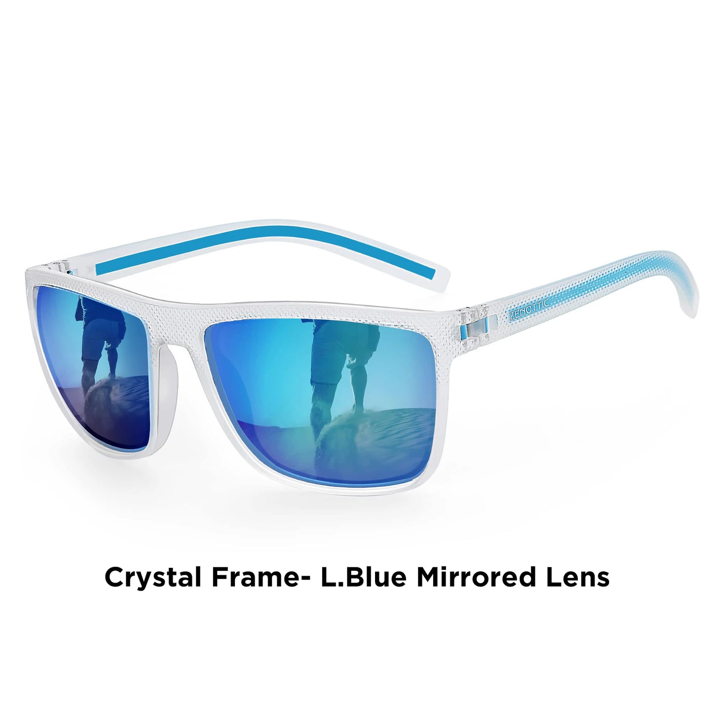Polarized Sunglasses for Men Lightweight TR90 Frame