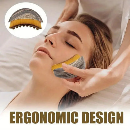 Lymphatic Contour Face Brush Ergonomically Designed