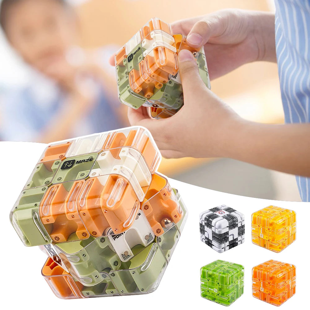 Large-Labyrinth 3D Puzzles Maze Cubes Maze Cubes Puzzle