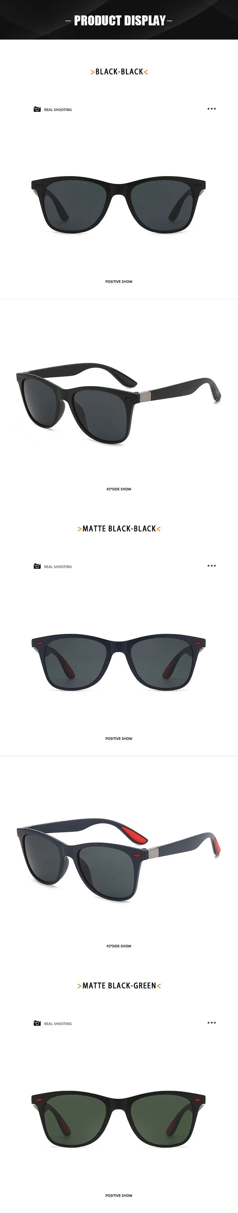 TANGOWO Polarized Retro Sunglasses Men Women Vintage
