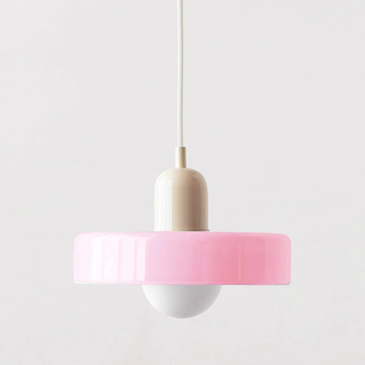 Nordic Retro Glass Pendant Lamps Indoor E27 LED Chandelier