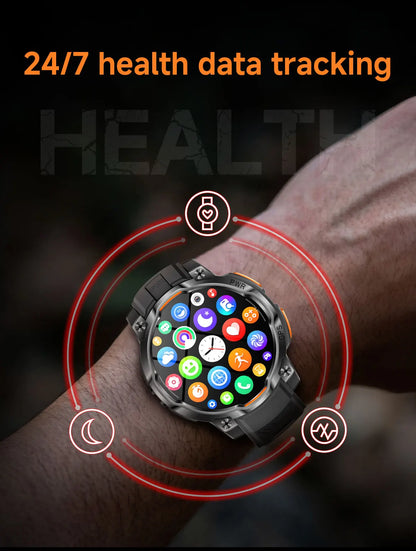 New GPS Map Smart Navigation Watch 1200mAh Battery