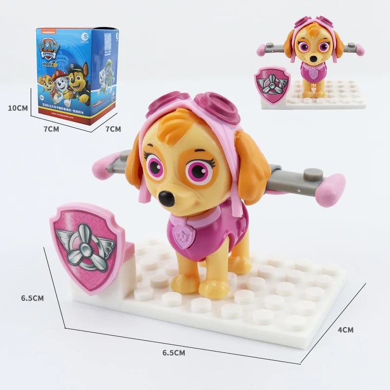 Paw Patrol Action Figure Anime Toy Chase Marshall