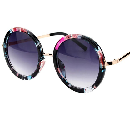 Sunglasses Women Men Round New Luxury Brand Design