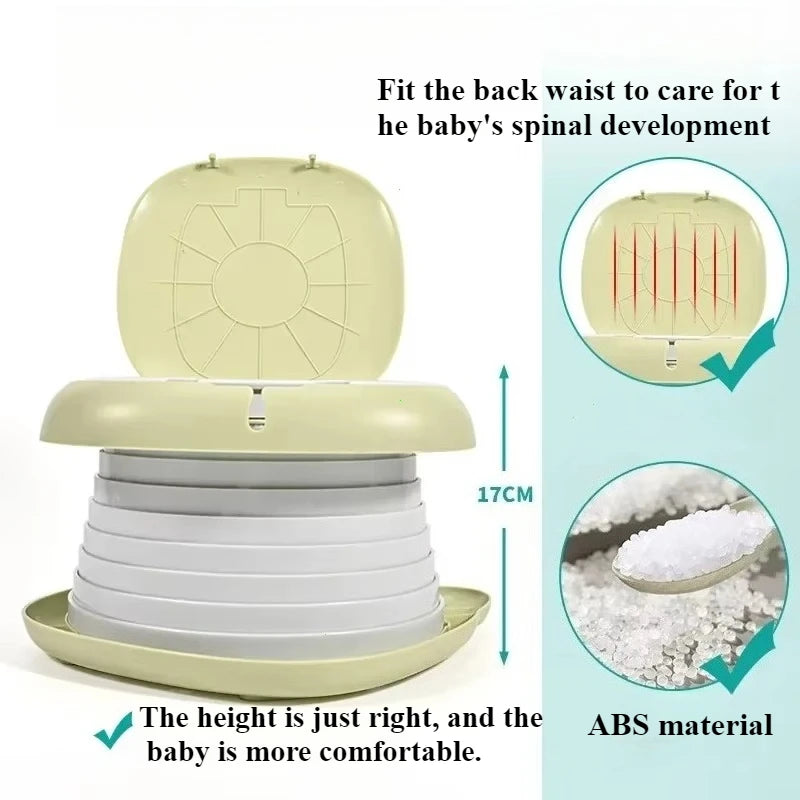 Portable Kid Boy Girl WC Toilet Seat Pot Kids Folding Toilet