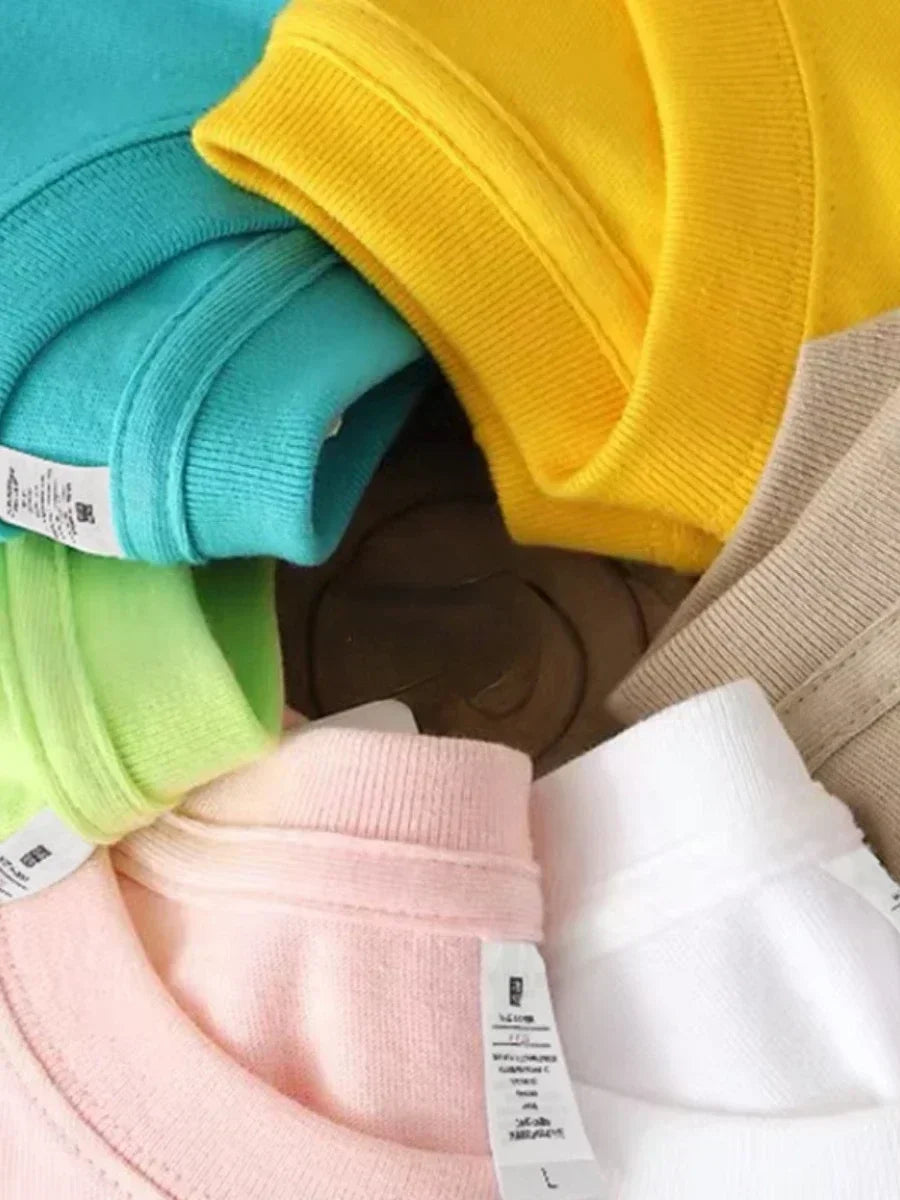 Bornladies Summer 100% Cotton Women's T-shirt Bottoming Tops