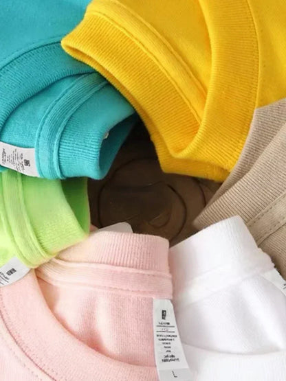 Bornladies Summer 100% Cotton Women's T-shirt Bottoming Tops