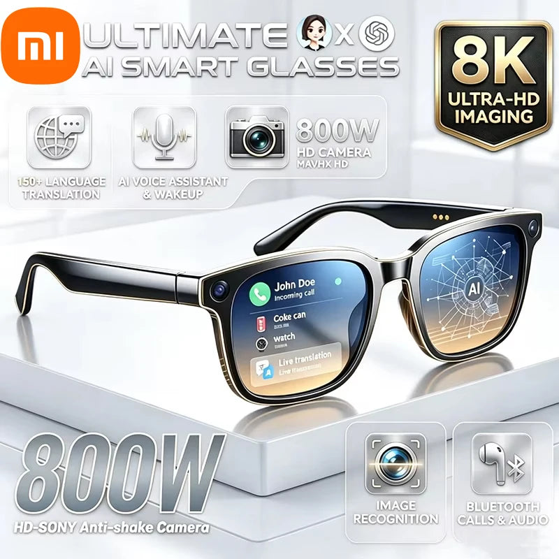 Xiaomi Smart AI Glasses 8MP HD 4K Shooting Glasses