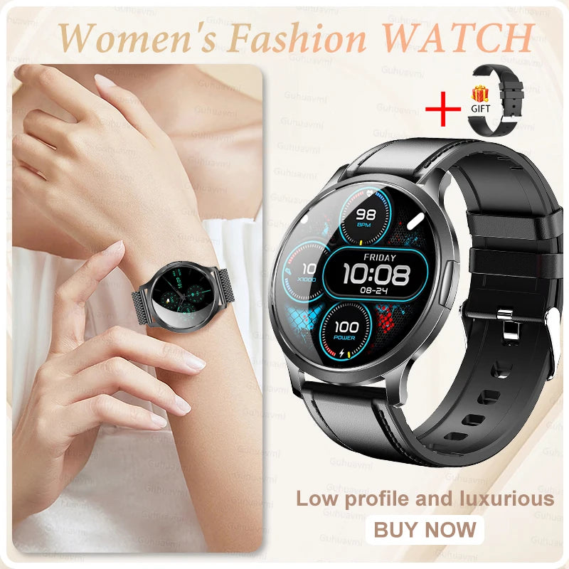 New Smart Watch For Women Gift 1.32 Inch Full Touch Screen