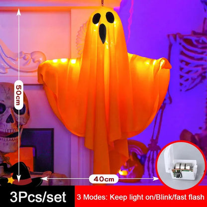 2026 LED Glow Ghost Party Halloween Decoration for Home Indoor Outdoor