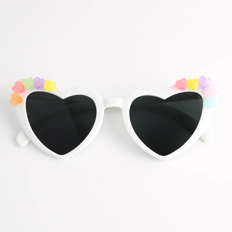 Heart Shaped Sunglasses Wedding Bride Bridesmaid