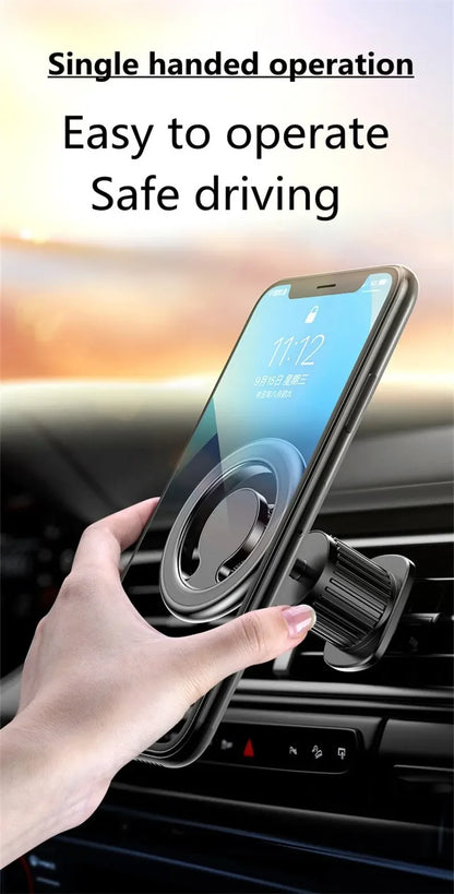 Magnetic Car Phone Holder Stand Magnet Car Mount Support