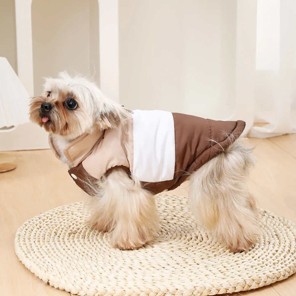 Dog Clothes Autumn Winter Warm Pet Coat Waterproof Jacket