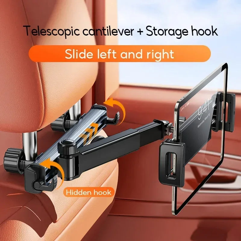 Easy Car Headrest Tablet Holder Mount Back Seat
