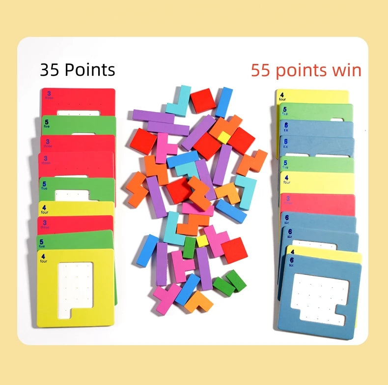 3D Puzzle Two-person Interactive Desktop Game
