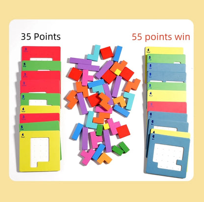 3D Puzzle Two-person Interactive Desktop Game